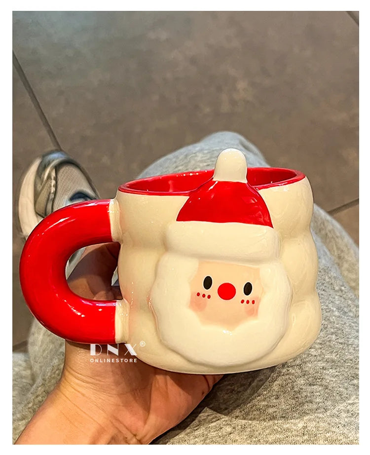 The Christmas Creative Ceramic Coffee Cup