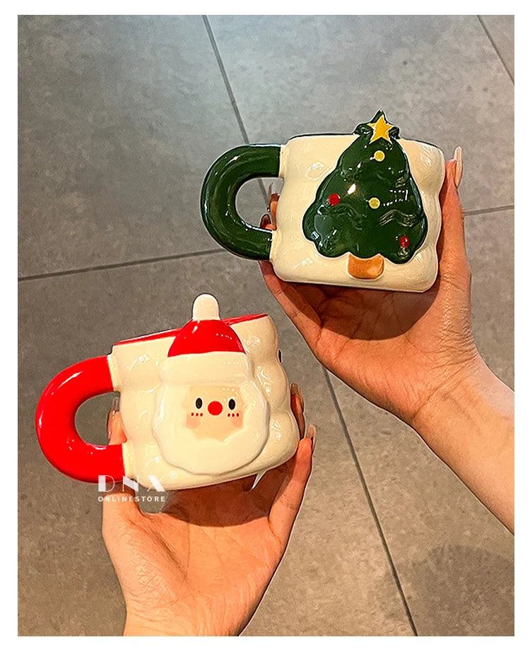 The Christmas Creative Ceramic Coffee Cup