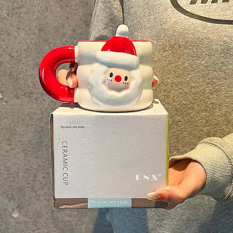 The Christmas Creative Ceramic Coffee Cup