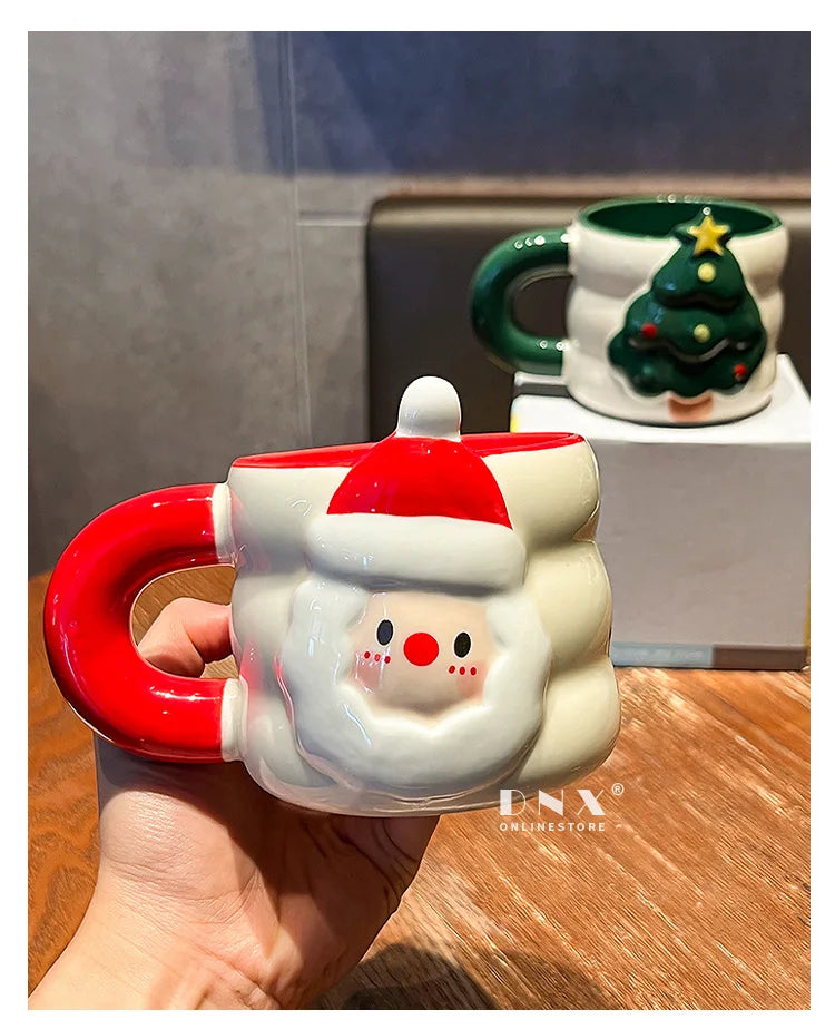 The Christmas Creative Ceramic Coffee Cup