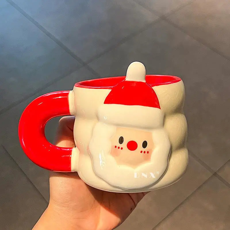 The Christmas Creative Ceramic Coffee Cup