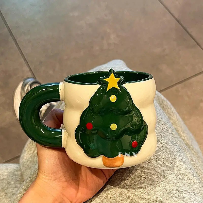 The Christmas Creative Ceramic Coffee Cup