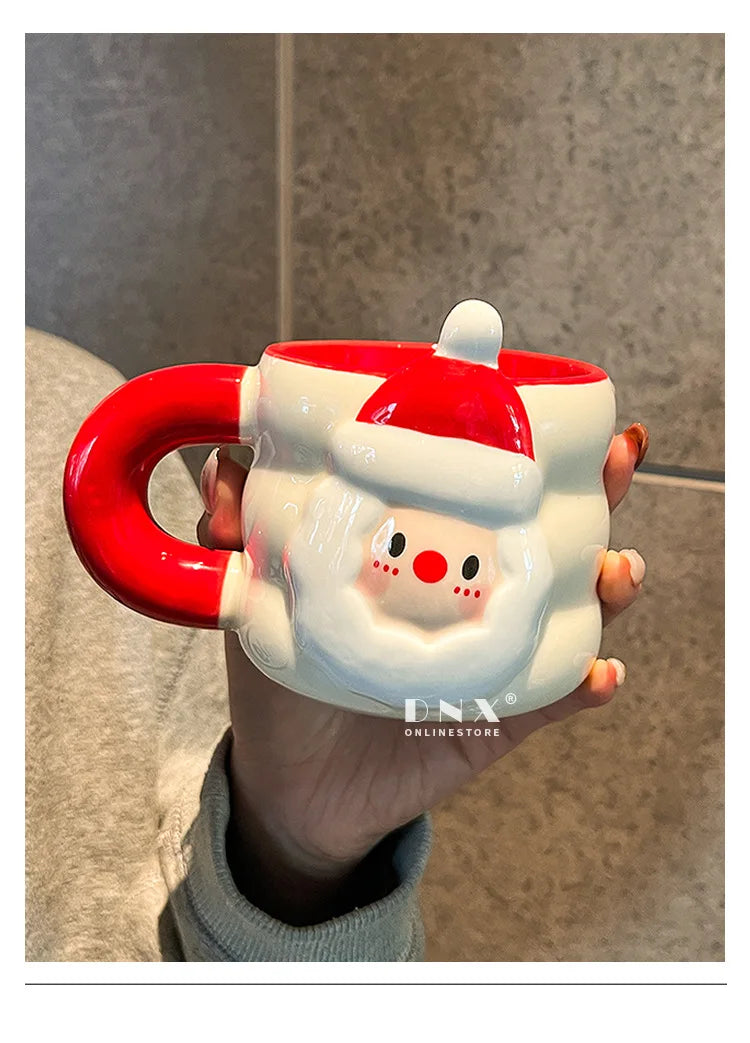 The Christmas Creative Ceramic Coffee Cup