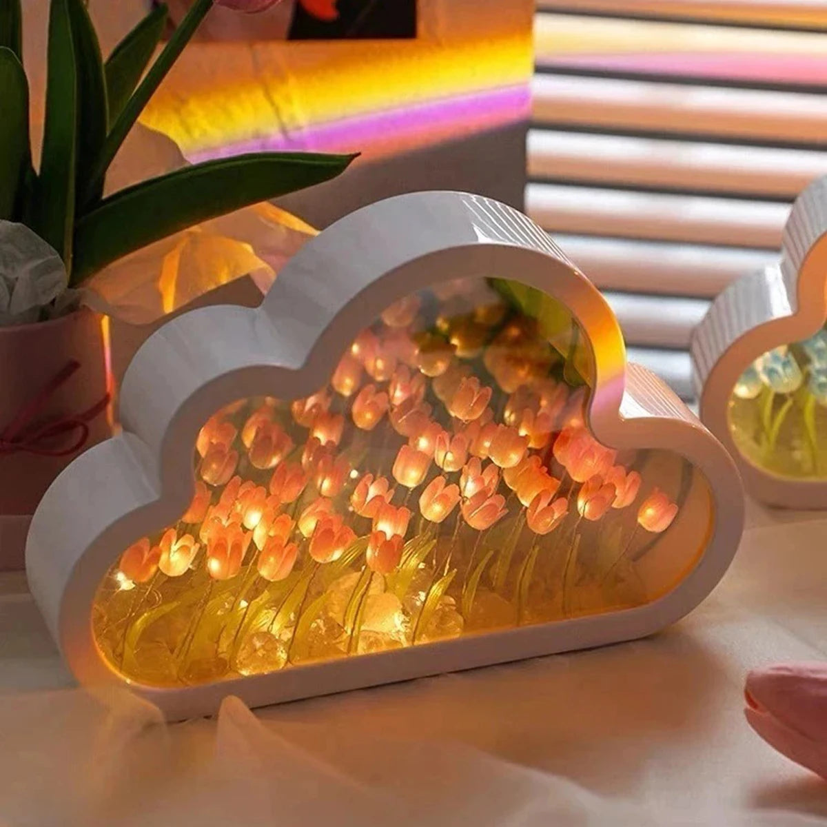 Cloud Tulip LED Night Light DIY