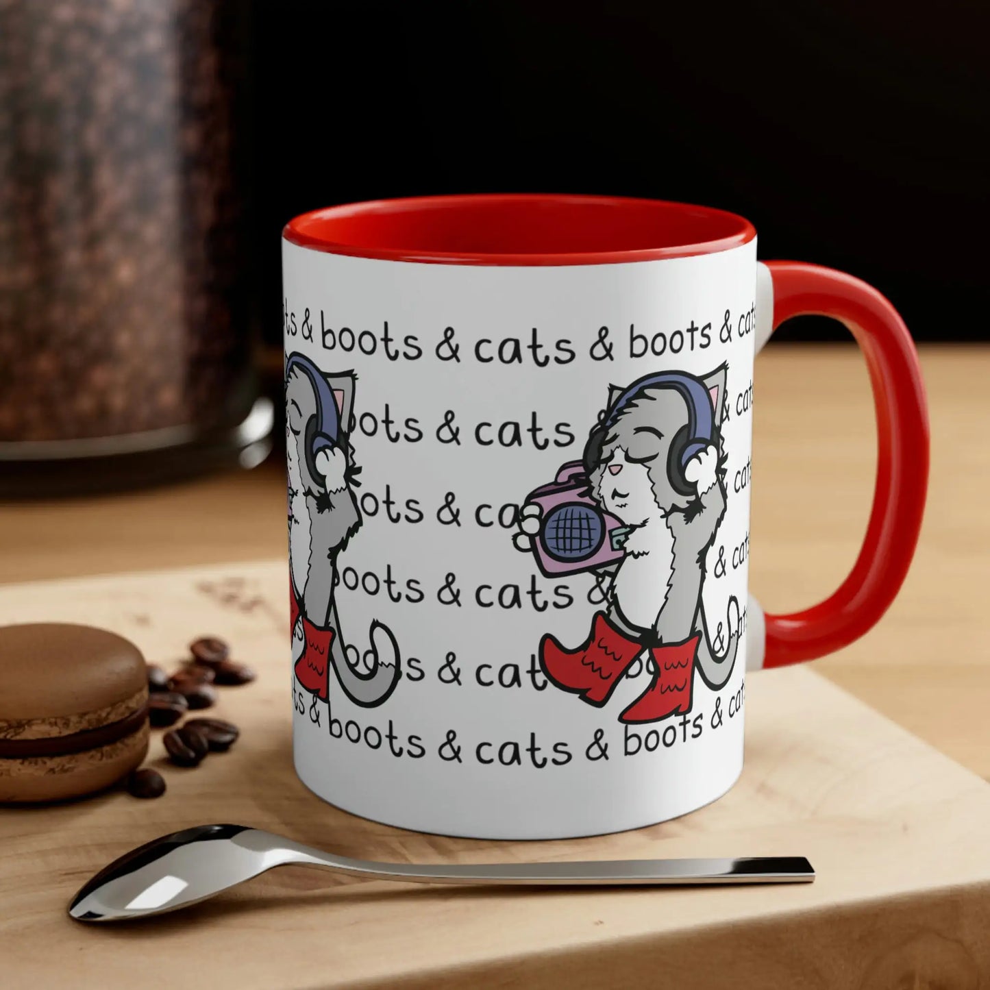 Boots & Cats Mug